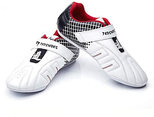 Meng Zapatos De Artes Marciales Zapatos De Taekwondo, Niños Adolescentes Zapatos De Entrenamiento De Artes Marciales Zapatos De Karate De Boxeo Deportivo for Taekwondo, Boxeo, Kung Fu, Taichi