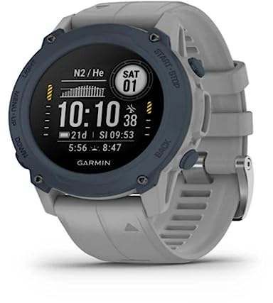 Garmin Descent™ G1, computer subacqueo robusto, modalità di immersione multiple, monitoraggio attività, grigio polvere