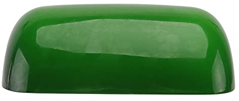 Totority Paralume Da Scrivania Per Banchieri Copertura Per Lampada Da Scrivania Retrò Verde Lampada Da Tavolo In Vetro Antico Sostituzione Paralume