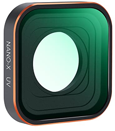 K&F Concept UV-skyddsfilter för GoPro Hero 9 10 11 12 13 svart actionkameralinsskydd