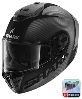 SHARK, Integraler Motorradhelm SPARTAN RS CARBON SKIN DMA, L (+ Rauchschutz zusätzlich)