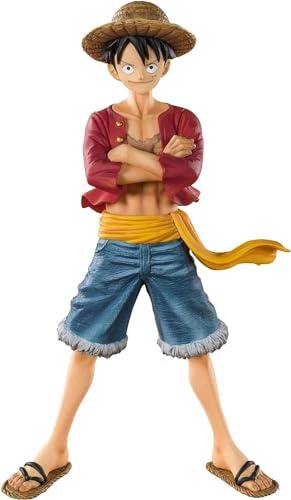 BANDAI Monkey d. Luffy Straw Hut, Figur, 14 cm, One Piece Figuarts Zero re-Run