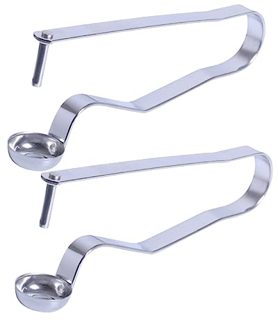 Cabilock 2 Piezas de Herramienta Multifuncional para Quitar El Corazón de La Fruta para La Cereza Y El Azufaifo Herramienta de Cocina Portátil de Acero Inoxidable