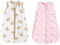 Danolt 2 Stück sommerschlafsack baby, baby schlafsack 6-12 monate, schlafsack baby sommer, babyschlafsack neugeborene