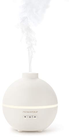 PRIMAVERA Aroma Vernebler Feel Happy - elektrische Duftlampe, Diffuser, Raumduft - Aromatherapie - 3 Verneblungs-, Betriebs- und Lichtmodi