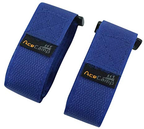 AceCamp Rem Packrem 2,5 x 60 cm Bältesrem för alla ändamål, cykel, sport, blå, 9127