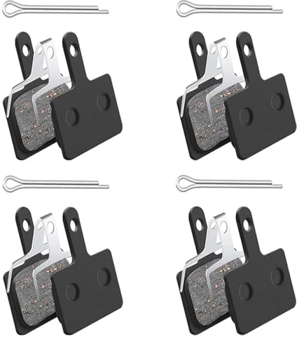 4 Paare Bremsbeläge Fahrrad Scheibenbremsbeläge Fahrrad Bremsbelag Resin für B01S, B03S,B05S Fahrrad Bremsen Scheibenbremse Verschleißfest für Tektro M315.355.375.395.416.446.447.475.515.525.575