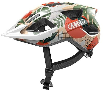 ABUS Casco para bicicleta Aduro 3.0 - Casco urbano deportivo con un diseño elegante para el día a día y las excursiones deportivas - para hombres y mujeres - naranja, talla L