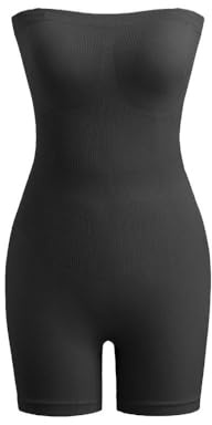 FFWTPY Fajas Reductoras Mujer Body Reductor Shapewear sin Costuras Moldeador Abdomen Vientre Plano Postparto Pantalón Control Figura Compresión Alta Efecto Adelgazante Invisible Uso Diario