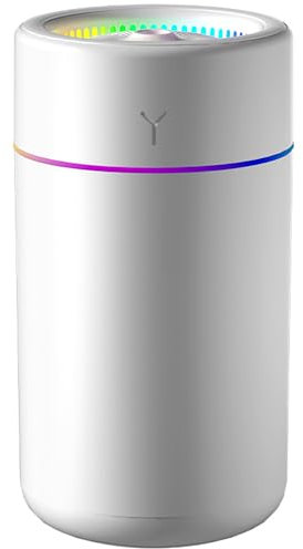 USB Mini Air Humidifier & Essential Oil Diffuser Battery-Free Aromatherapy Diffuser for Car, Home, Office, Bedroom Cool Mist Air Freshener for Travel & Relaxation – Powered by USB Cable