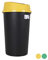 Tontarelli 85685 Secchio Per Raccolta Differenziata, Giallo, 25 L