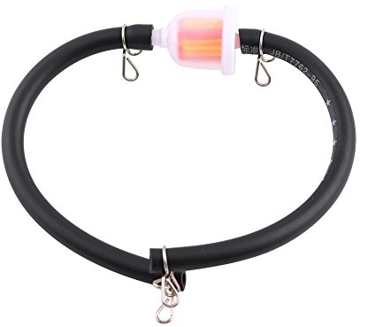 Mini Spritfilter Kraftstofffilter Kleiner Motor, Universal Pocket Bike Benzinfilter Pocket Bike Kraftstofffilter Vorfilter Inline Gas Motorrad Benzin Inline Kraftstofffilter Kit Mit Schlauchschellen