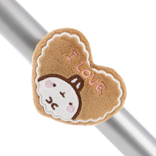 NICI MagNICI MOLANG cœur en Pain d’épices 8 cm - Peluche Douce avec Aimant, se fixant sur métal, Tableaux magnétiques et Sacs, idéale pour Jouer, Collectionner et Offrir à Tous | 63295