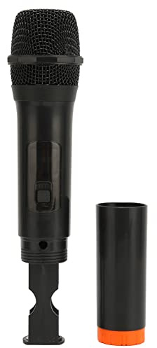 HUSHUI UHF Trådlös Mikrofon Brusreducering Handhållen Dynamisk Mikrofon för Karaoke och Fest 131ft Räckvidd med USB-mottagare