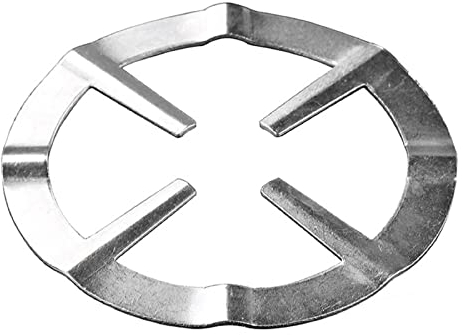 Bafnsiji Gas Ring Reducer, Moka Topfhalter, Moka Pot Heizung Rack, Kaffeekanne Stand, Küche Wok Unterstützung Ring, Gasherd Kreuz