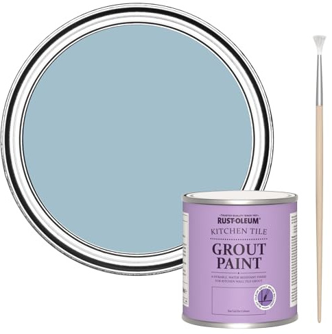 Rust-Oleum Stain-Resistant Blue Kitchen Tile Grout Paint -NANS BEST CHINA 250ml