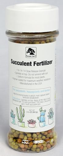 Bonsai Jack Succulent Fertilizer 3.5oz Granular 4 Month Release