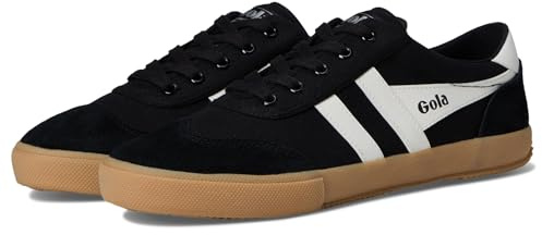 Gola, Women, Badminton, Black/Off White/Gum, 7, Medium