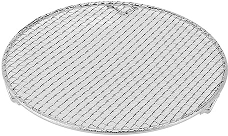 Rejilla de Enfriamiento Redonda de Acero Inoxidable 304, 18 cm, Multiusos para Asar y Enfriar, Resistente a Altas Temperaturas