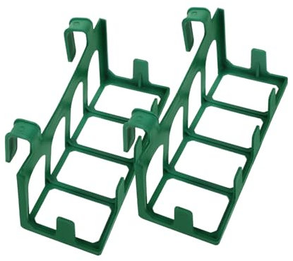 KONTONTY Lot De 2 Cages À Fleurs Pour Bureau De Conférence Support Floral De Mariage Support Floral En Plastique Léger