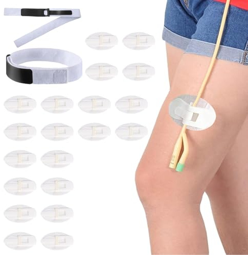 22 unidades de dispositivo de estabilización para catéter, bandas de fijación para catéter, soporte para catéter, soporte para catéter, correas para bolsas de orina, correas para bolsas de orina,