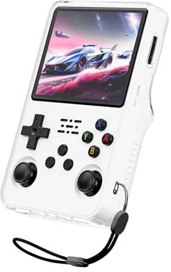 Protective case for R36S Retro Handheld Video Game Console with precise holes environmentally friendly materials, scratch-resistant, shock-resistant, washable and pleasant to touch