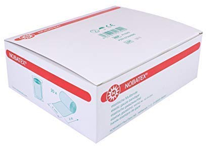 Noba Nobatex in Folie Fixierbinden Mullbinden 20 Stück (4 cm x 4 m)