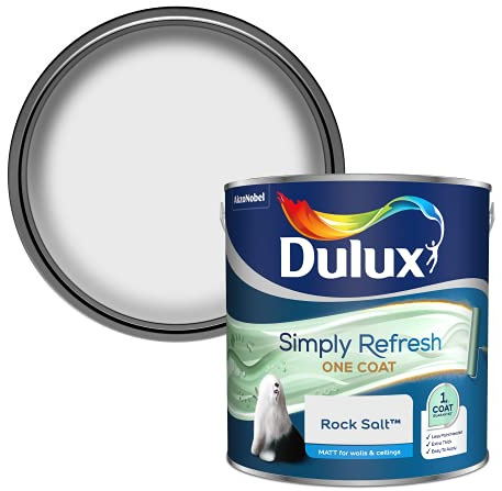Dulux Simply Refresh Matt Emulsion Paint - Rock Salt - 2.5L 5382892