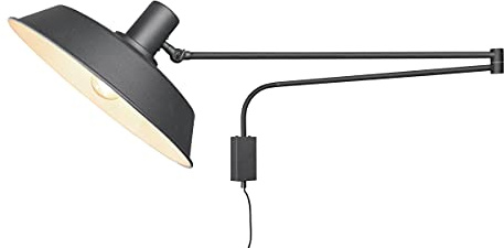 Trio Leuchten Lampada da parete, nero opaco