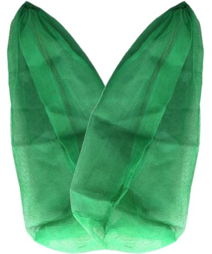 Alasum 2 pièces Filet de Capture Portable en Nylon Résistant avec Cordon Maille Fine pour Stockage de Poissons Eau Salée
