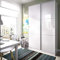 DEKIT GRUPO RIMOBEL Armario con dos puertas correderas Blanco, 204x120x50 cm