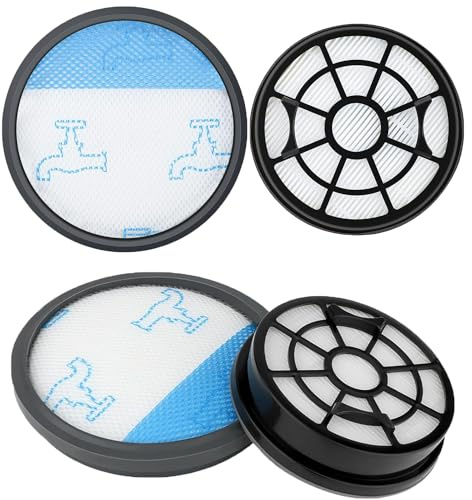 4 Pezzi Filtro per Rowenta Swift Power Cyclonic Aspirapolvere RO2910 RO2913 RO2915 RO2932 RO2933 RO2957 RO2981, Kit di Filtri HEPA con Filtro Spugna Ricambio di Accessori ZR904301