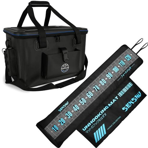 Pro Tackle Eva Bag - Tackle Bakkan + Senshu Abhakmatte - Stilvolle und praktische Angeltasche für den anspruchsvollen Angler