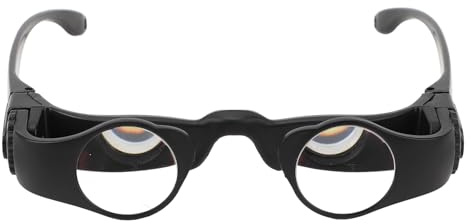 Binocular Glasses Hands Free, 8x Zoom Binocular Glasses for Fishing, Bird Watching, TV, Concerts and Sightseeing, 3 Color CPL Filters, Portable Binoculars and Opera Glasses