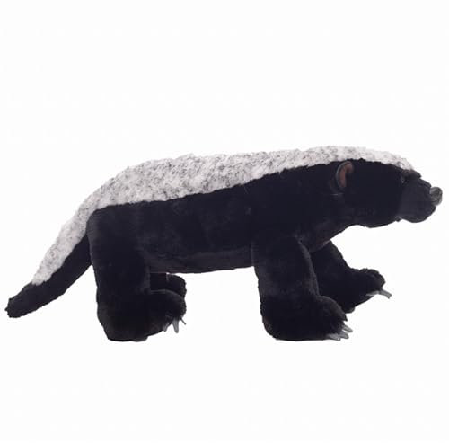 Animale Di Di Tasso Del Miele - Tasso Del Miele Realistico | Giocattoli Di Tasso Del Miele | Animali Di Peluche Realistici Di Tasso Del Miele | Modello Educativo Unico Di Peluche Africa P