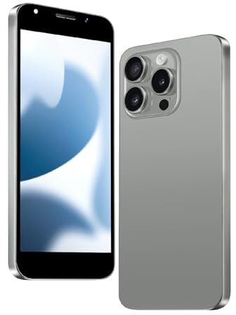 Desbloquear el teléfono móvil, pantalla de 5.0 pulgadas, 2GB RAM + 16GB ROM / TF 128GB, cámara doble 2MP + 2MP, soporte 4G LTE FDD TDD, doble tarjeta sim, adecuada para principiantes. (dark grey)