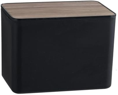 FACAIIO Caja de pañuelos abatible para baño, sala de estar, oficina y restaurante, para contenedor de almacenamiento de plástico