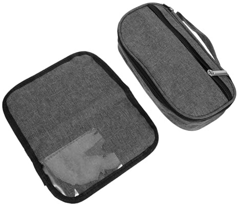 Anneome Custodia per Insulina Portatile Oxford Rivestimento Isolante, Organizer Compatto da Viaggio per Penne Diabetiche, Contenitore Antivento e Antimacchia per Medicinali, Borsa