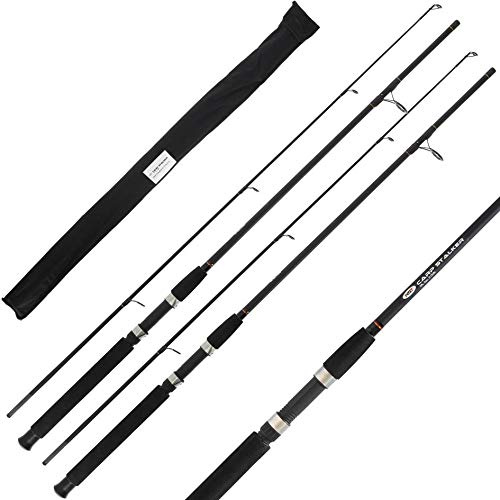 NGT 2 x CARP STALKER Black 6ft 2PC 1.8M Carp Stalking Rod Carp Fishing Tackle