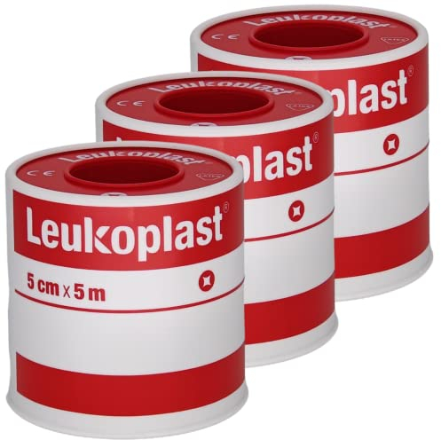Leukoplast 5 cm x 5 m I 3er Sparset I plus PharmaPerle giveaway