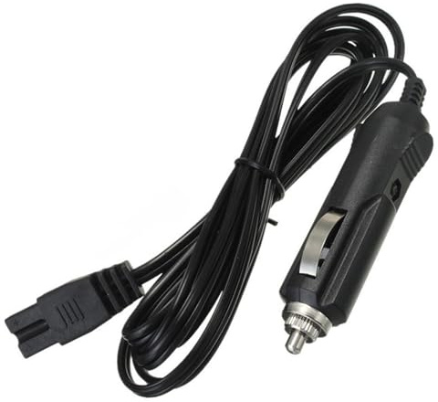 Ruwshuuk Kabel für -Kühlschrank | Auto Gefrierschrank Kühler Netzkabel,Auto-Zigarettenanzünder auf 12 V DC 2-poliger Kabelstecker, Stromversorgungskabel für tragbare Auto-Kühlbox, Kühlschrank