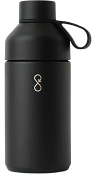 Ocean Bottle Original 750ml | Stainless Steel Water Bottle | Reusable & Sustainable | Keeps Drinks Cold & Hot | Eco Friendly Gift (Obsidian Black)