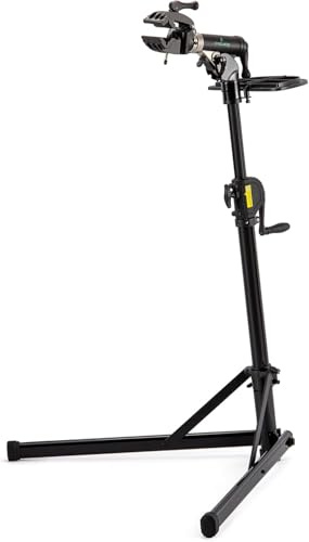 cyclists Fahrrad Reparaturständer bis 50kg,Klappbarer E-Bike Montageständer aus Aluminium,360° Drehbar & Höhenverstellbar,Stabiler Arbeitsständer für MTB & Rennräder (Handkurbel Hebevorrichtung)