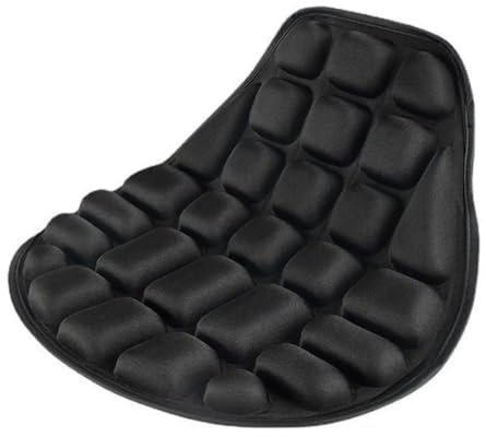 MALIYAE Cuscino Universale per Sella da Moto Traspirante Anti-Pressione per con Coprisedile Antiurto Sella Moto