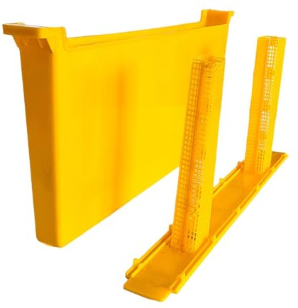 Professional Bee Frame Feeder - 3.5L Water Food Feeder | Deep Frame Beekeeping Equipment, Beehive Water Dispenser, Bee Feeding Tool for Honey Extraction, Apiary Supplies, Large, 1 Pc
