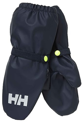 Helly Hansen Kids Bergen Fleece PU Mittens, 597 Navy, 4