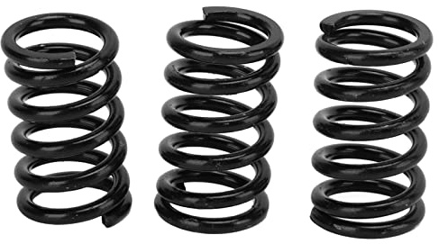Tremolo Arm Tension Springs, Guitar Bridge Spring, 3 Tremolo Arm Tension Springs, Practical Tension Springs Tremolo Arm for Electric Guitars (Black)