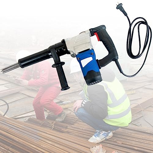 TAHALI Pistola de desoxidación de Agujas eléctricas de 1100W, Escalador de Agujas de Mano, máquina de Limpieza de eliminación de óxido, Limpiador de escoria de Soldadura