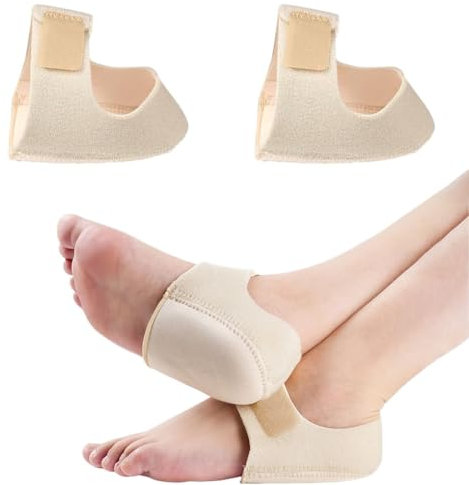 PLABBDPL Cuscinetti per la fascite plantare – Set da 2 – Supporto plantare per tallonite, sperone, tallone screpolato e dolore – Con pad in gel morbido a protezione del tallone,