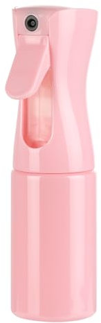 Spray Bottle Salon Pulvérisateur de Coiffure, Bouteille de Brumisateur d'eau, Flacon Spray Vide, Vaporisateur Brumisateur Cheveux, Hairstyling de Coiffeur Pulvérisateur D'eau Vide,160ML - Rose